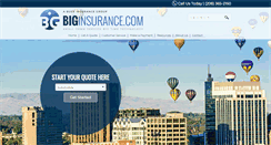 Desktop Screenshot of biginsurance.com