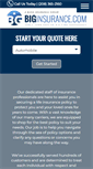Mobile Screenshot of biginsurance.com